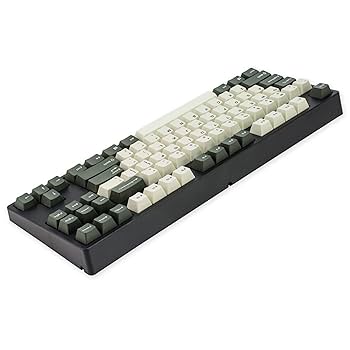 Amazon | ikbc CD87 V2 人間工学に基づいたメカニカルキーボード